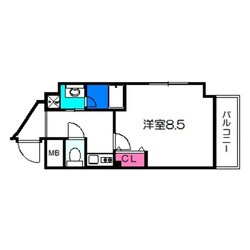 あびこ駅 徒歩14分 3階の物件間取画像